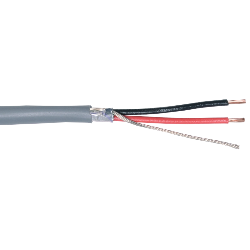 Liberty 22-2C-SH-GRY Cable Balanceado Gris Delgado con malla para  Instalaciones fijas